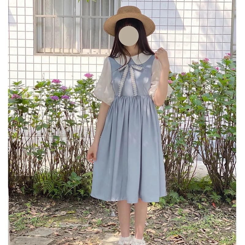 可愛い春服刺繍ワンピース 809 | 可愛い服量産型服通販24cm 可愛い春服刺繍ワンピース 809 | 可愛い服量産型服通販24cm