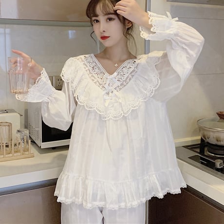 24cmShop可愛い長袖パジャマ2点セット sl012