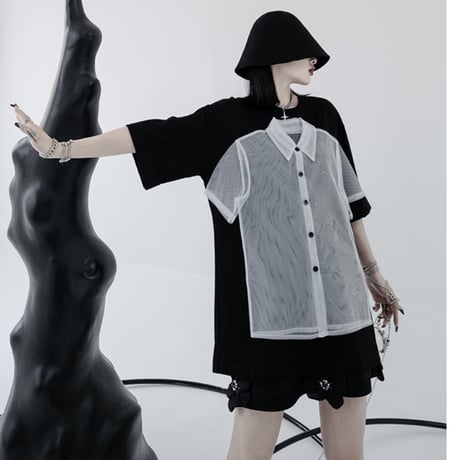 24cmShop 高級感  ファッション  シャツcy023