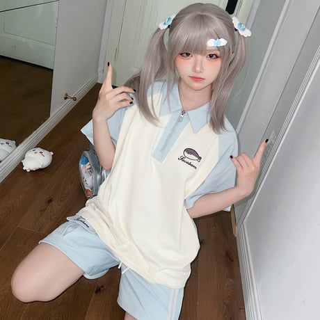 24cmShopかわいい ファッション うんどう 2点セット sus079