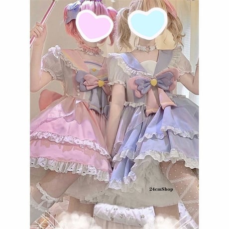 スターライトセーラー襟魔法少女ワンピース opf065