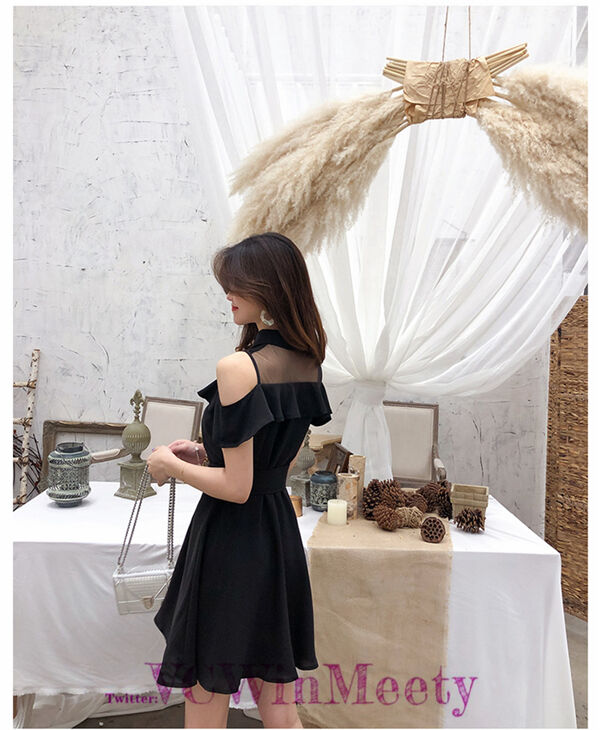 OnePiece オフショルダーシックベルトワンピース 515 | 可愛い服 OnePiece オフショルダーシックベルトワンピース 515 | 可愛い服