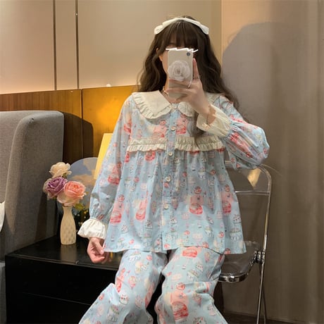 24cmShop可愛い長袖パジャマ sl004