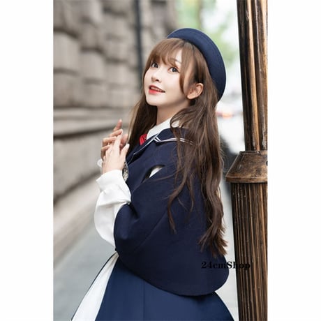 アカデミックケープ付き制服セットアップ opf137