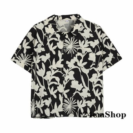 24cmShop レトロファッション半袖Tシャツ 1205