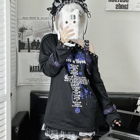 24cmShop サブカルかわいいおしゃれカジュアルTシャツ tx087