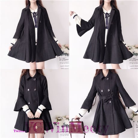 Outer| 学院風 ファッション パーカー 193