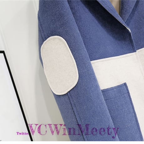Outer |バイカラーロング丈トレンチコート 217