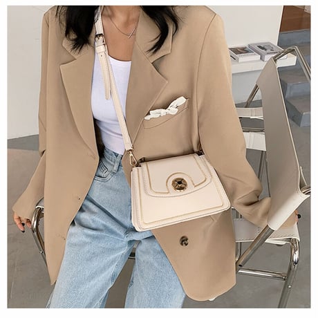 Bags ファッション レザー ショルダーバッグ   707