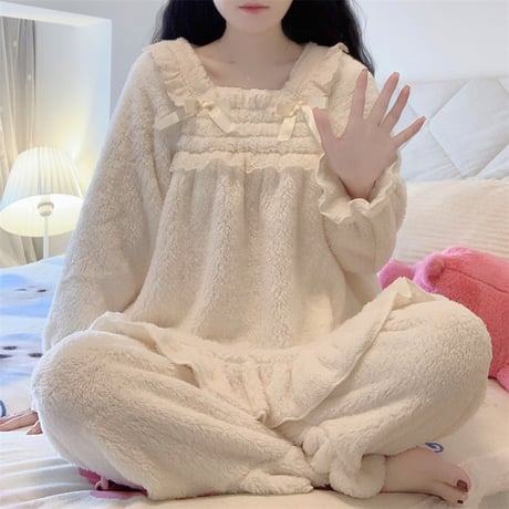 24cmShop可愛いモコモコパジャマ sl003