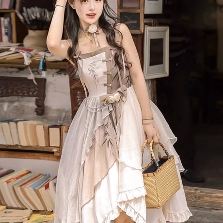 24cmShop 中国風ファッションワンピース ops066