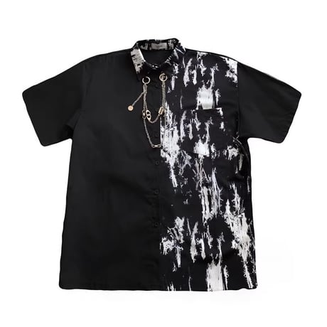 ブラック系ファッショントップス CY035
