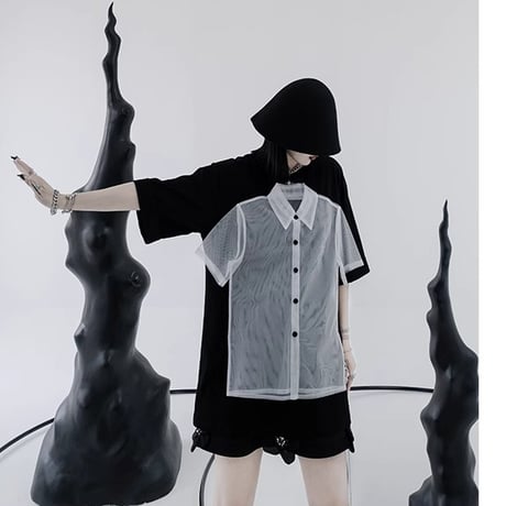 24cmShop 高級感  ファッション  シャツcy023