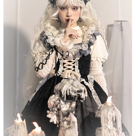24cmShop ロリータ可愛いJSKワンピース ops010