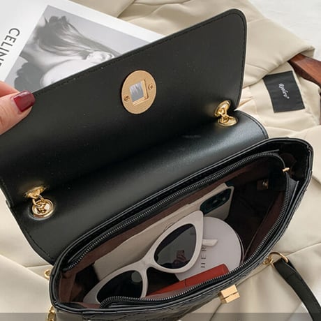 Bags ファッション レザー ショルダーバッグ  696