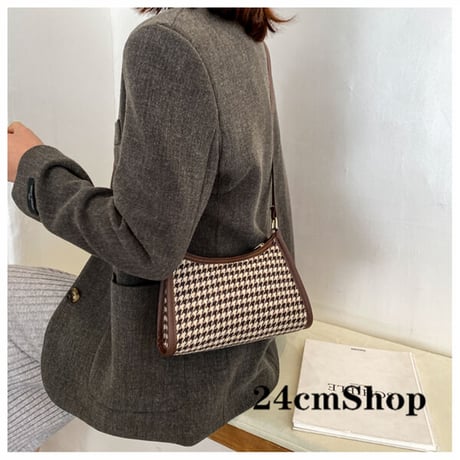 24cmshop ファッション レザー ショルダーバッグ 1171