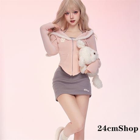 24cmShop高品質可愛いピンク系3点セット1394