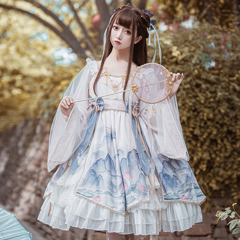 24cmShop中国服とロリータワンピース 1384 | 可愛い服量産型服 24cmShop中国服とロリータワンピース 1384 | 可愛い服量産型服