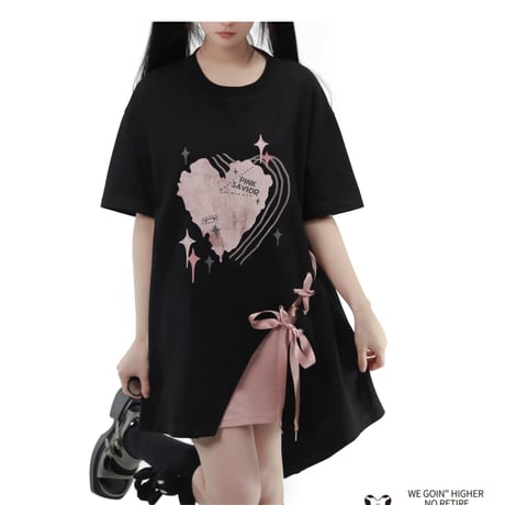 24cmShopカジュアルでおしゃれなピンクのバンドTシャツ  Bセット sus64