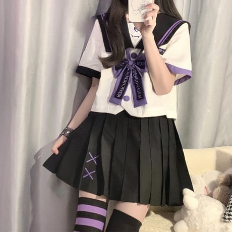 24cmShopかわいい地雷系セットアップ2点セットsus195