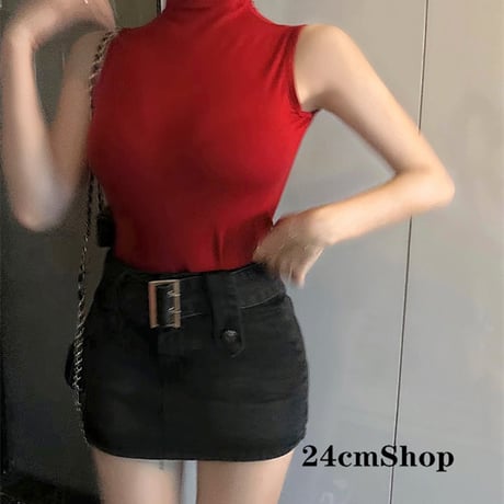 24cmShop レディースノースリーブTシャツ tx004