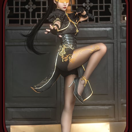 『永劫無間』Cosplay 龍の道 チャイナドレスcosセツト FK001