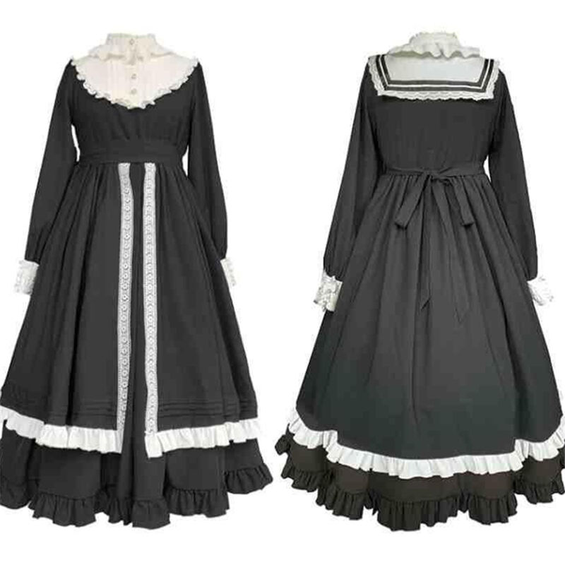 オリジナルシスター風マーメイドクラシカルロリータワンピース2点  