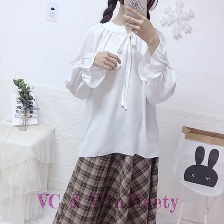 可愛い服ベストシャツスカート3点セット 148