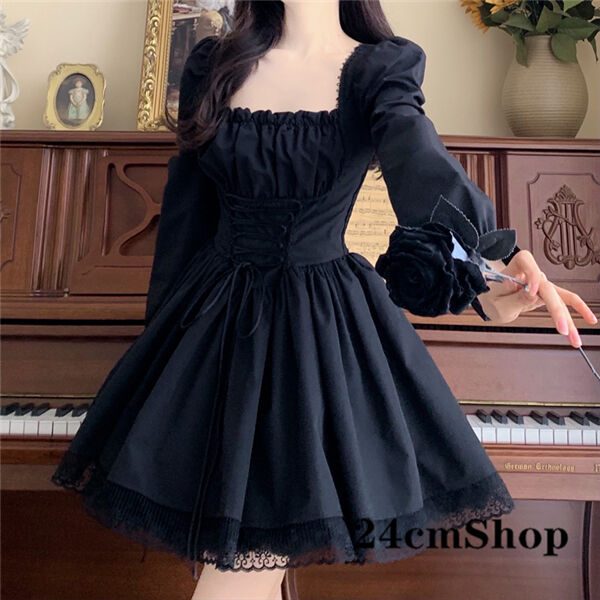 OnePiece ワインレッドゴシックロリータドレス 385 | 可愛い服