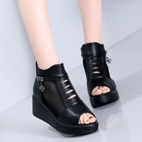 Shoes スニーカー風厚底サンダル sh122
