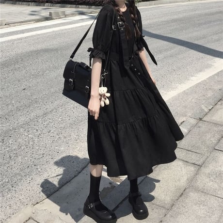 24cmShop 韓国ファッションワンピース2点セットops115