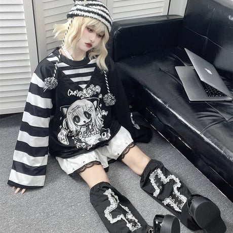 24cmShopサブカルかわいいおしゃれカジュアルTシャツ tx086
