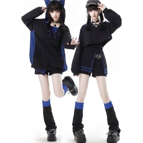 トップス+パンツ+レッグカバー 3点セットsus152