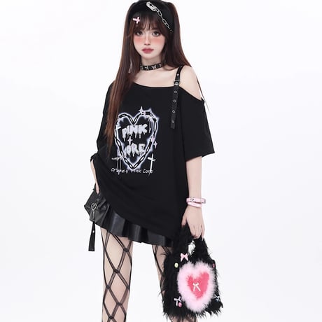 24cmShopダークでスタイリッシュなTシャツtx077