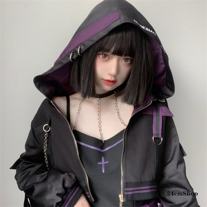 24cmShop サブカル系ショートジャケットとワンピースsuf013 24cmShop サブカル系ショートジャケットとワンピースsuf013