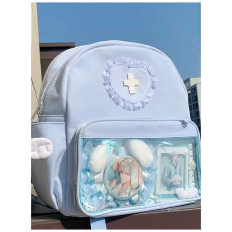 【天使界隈👼】エンジェルアクア痛バッグ