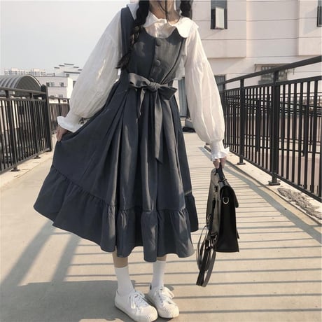 24cmShop ファッション かわいいワンピース2点セットops111