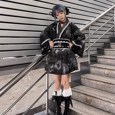 24cmShop かわいいサブカル地雷系量産型ワンピース2点セットops101