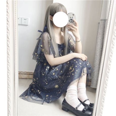 OnePiece 星空レーススカート 391