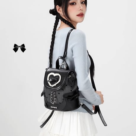 24cmShopかわいい地雷系バッグ  b056