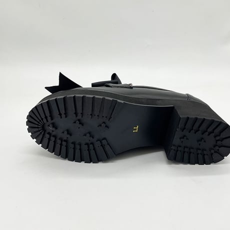 地雷系_量産型厚底リボンプラットフォームシューズ sh038