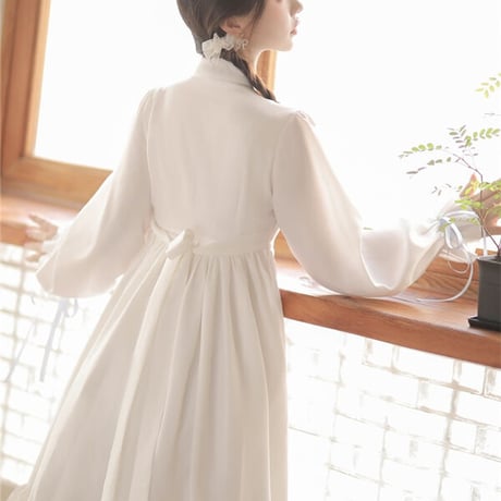 24cmShop 中国風短いジャックと白いワンピース 1276