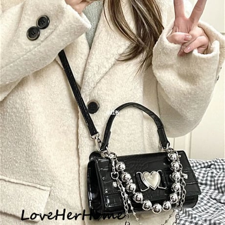 LoveHerHome ファッション レザー ハンドバッグ  1193