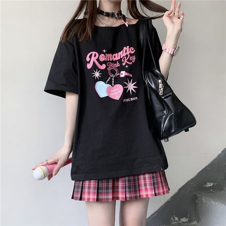 24cmShop可愛い服Tシャツ+スカート2点セット 1239