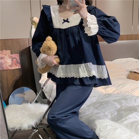 24cmShop可愛い長袖パジャマ2点セット sl014