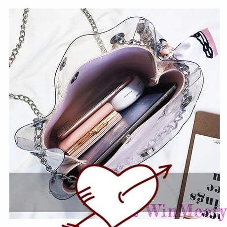Bags| 透明PVCバッグ 012