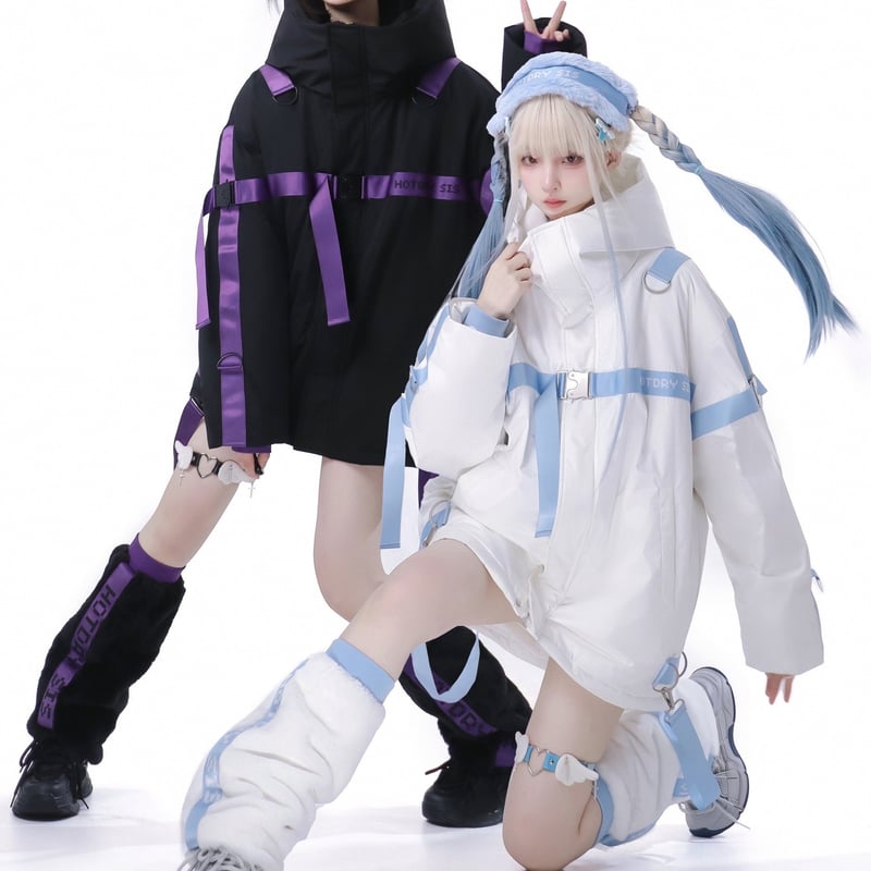 天使界隈👼】アクアダークモード 3点セットアップ wt063 | 可愛い服