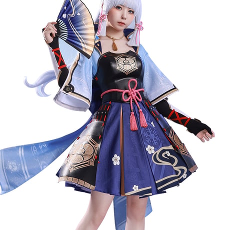 『神里綾華』原神Cos服 セツト FK004
