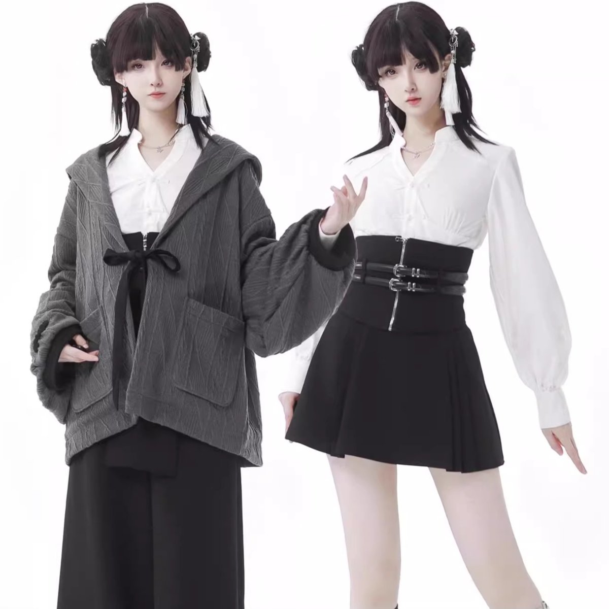 24cmShop中国風ファッションかわいい3点セットsus170 | 可愛い服量産型服通販24...