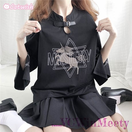 Tops  プリントTシャツ-1  579